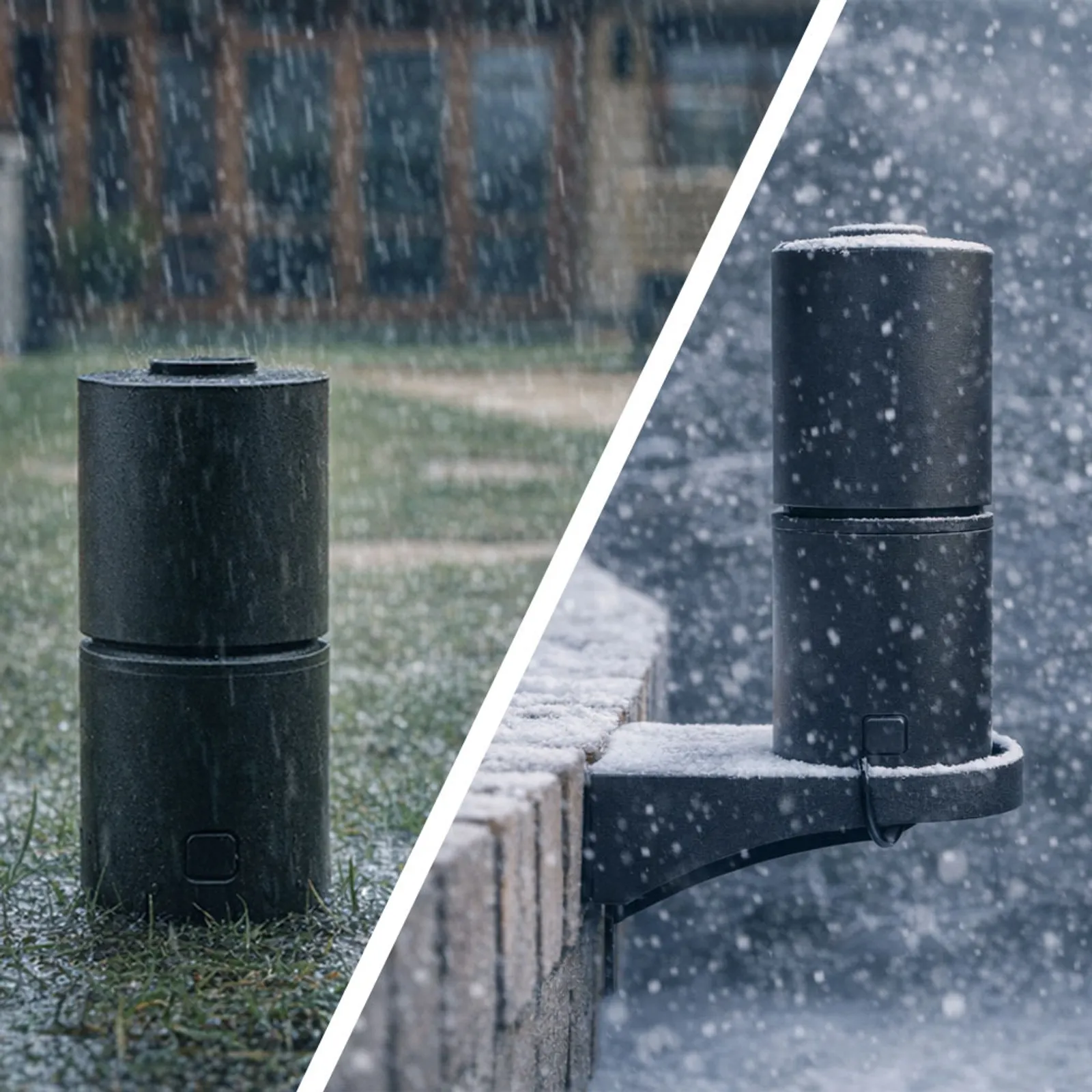Thermacell LIV 2.0 repeller withstanding rain and snow
